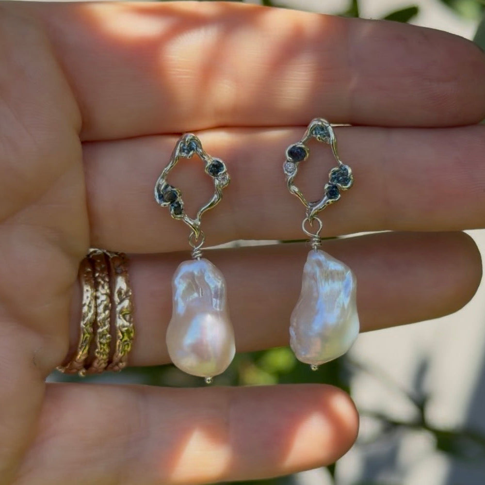 Mermaid Bridal Earrings