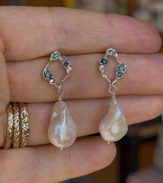 Mermaid Bridal Earrings